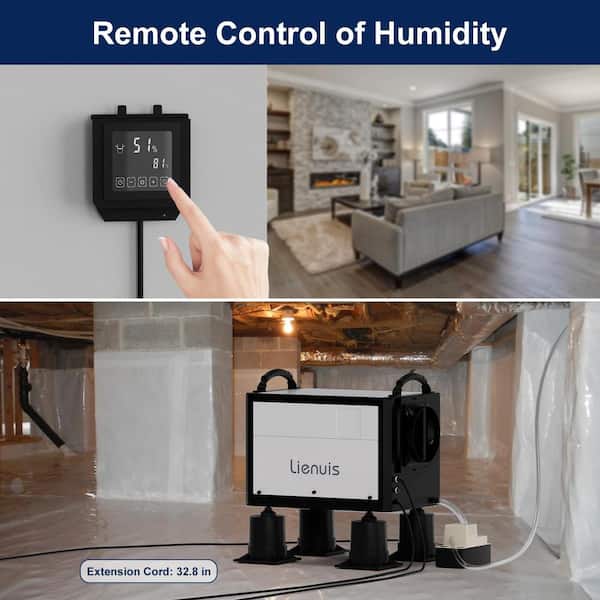 Runesay 110 pt. 1300 sq.ft. Auto Defrost Industrial