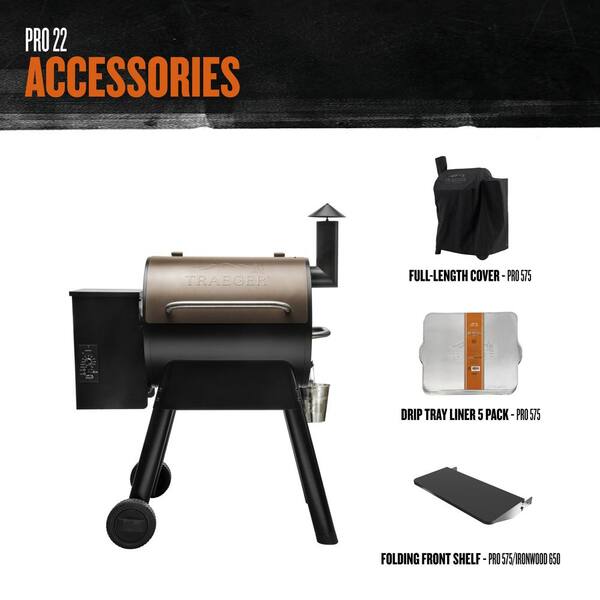 AJinTeby 5 Pack Drip Tray Liners For Traeger Ironwood 650 Grill, BAC506 Drip Tray Liners, Heat-Resistant Foil Liners, Aluminum Tray For Catching Grease To Protect Drip Tray, 22" X 15.5