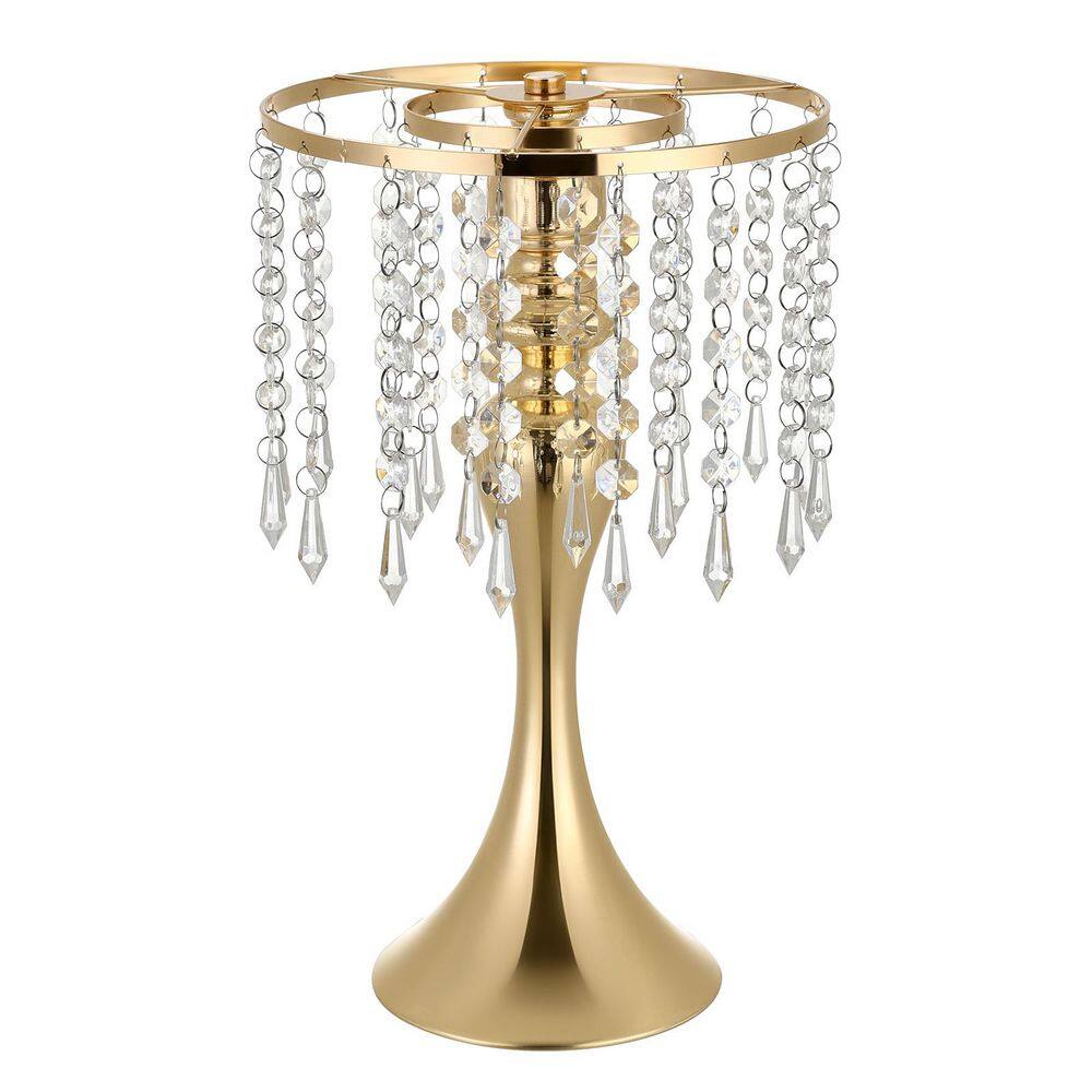 20 PCS Wedding Flower Vase, 13.2 in. Tall Flower Table Centerpieces, Crystal Banquet Vases, Gold 2025 update price history on PriceWatchPro