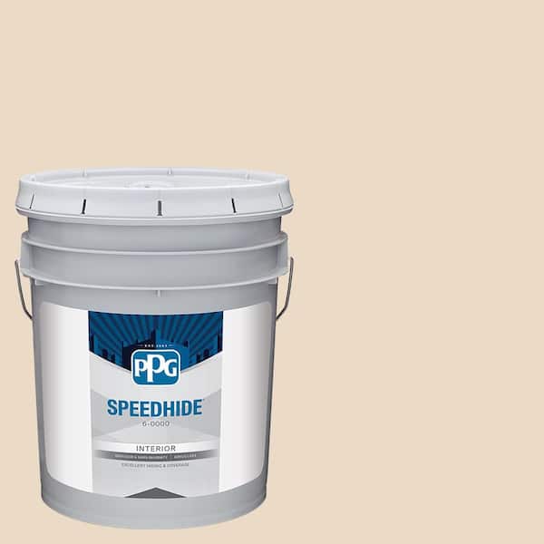 SPEEDHIDE 5 gal. PPG1080-1 Oatmeal Cookie Satin Interior Paint