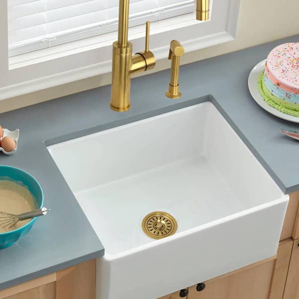 Akicon Brushed Gold Garbage Disposal Stopper Kitchen Sink Drain AK82201-BTG  - The Home Depot in 2023