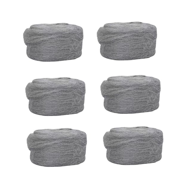 3 in. x 10 ft. Barrier Fabric Outdoor Steel Wool Rodent Control Fills with Tools 6-Pack