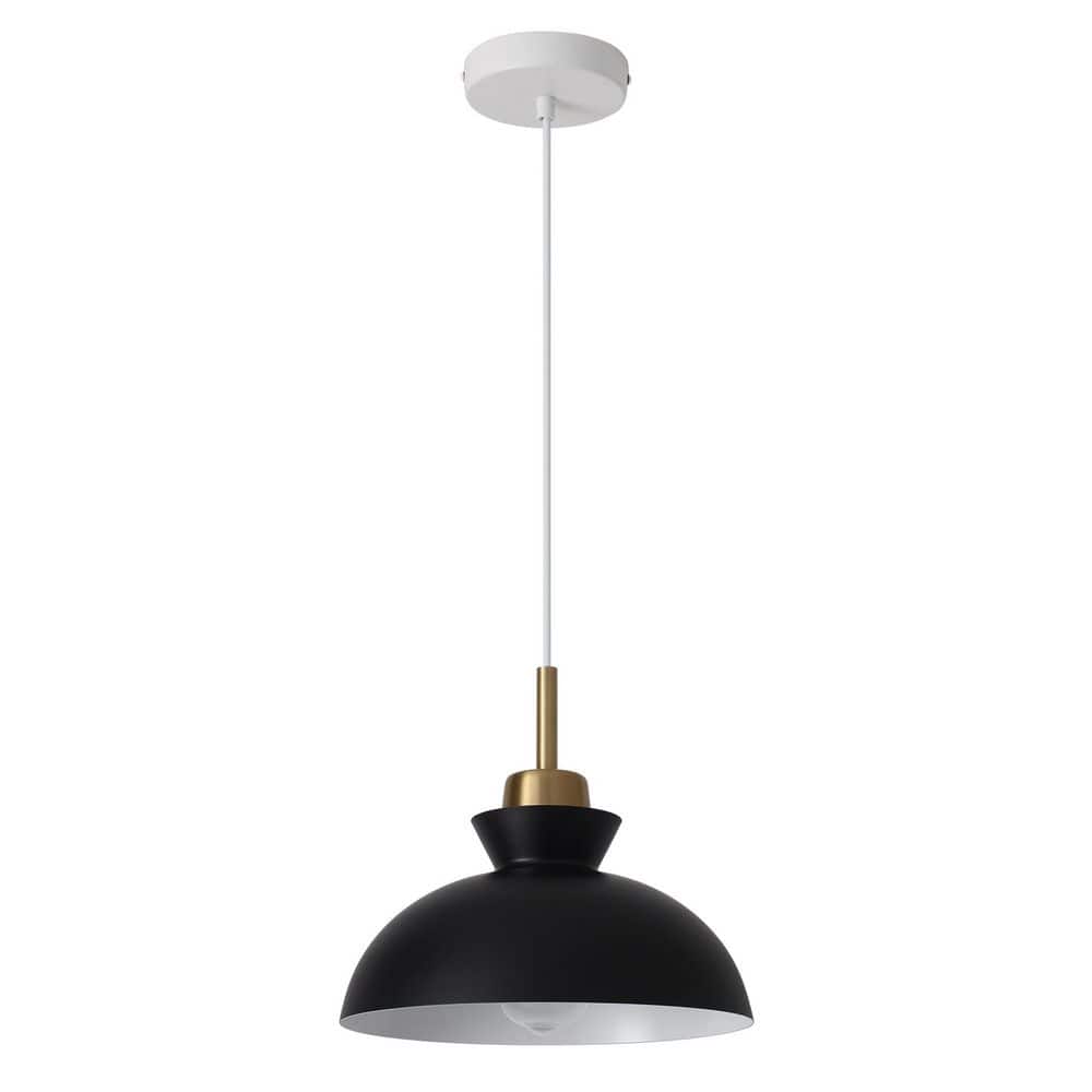 1-Light Metal Hanging Ceiling Pendant Light Chandelier Light Fixture with Black Shade for Kitchen Island price history on PriceWatchPro