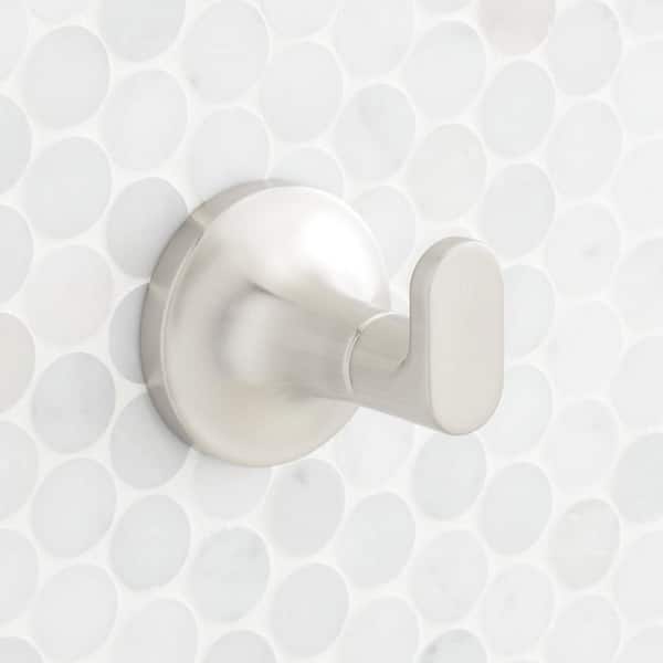 Lentz J-Hook Robe/Towel Hook in Brushed Nickel