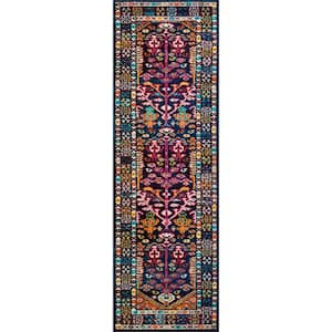 Tonita Tribal Orange 3 ft. x 8 ft. Runner Rug