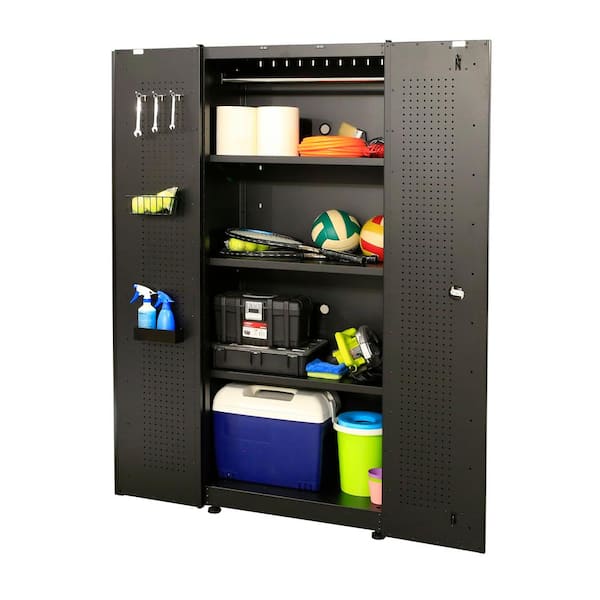 Husky 6-Piece Regular Duty Welded Steel Garage Storage System in 