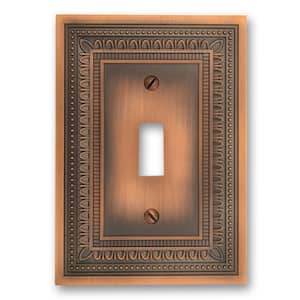 Copper 1-Gang Toggle Wall Plate