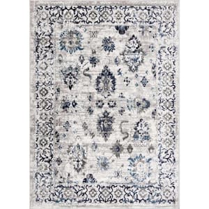 Duena Light Gray 9 ft. x 12 ft. Area Rug