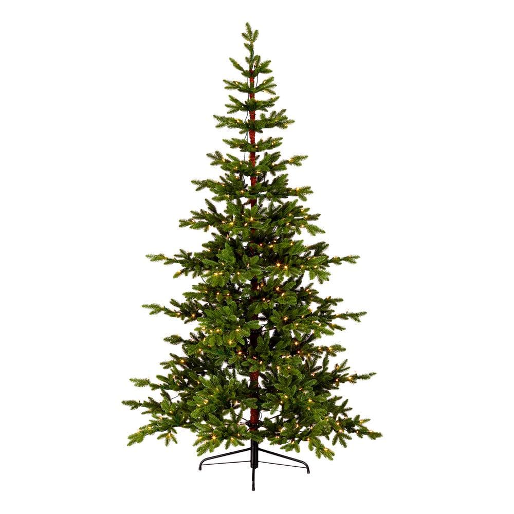 7.5 ft. Dancer Pine Artificial Christmas Tree with Clear Lights