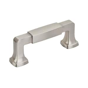 Stature 3 in. (76 mm) Satin Nickel Cabinet Drawer Pull