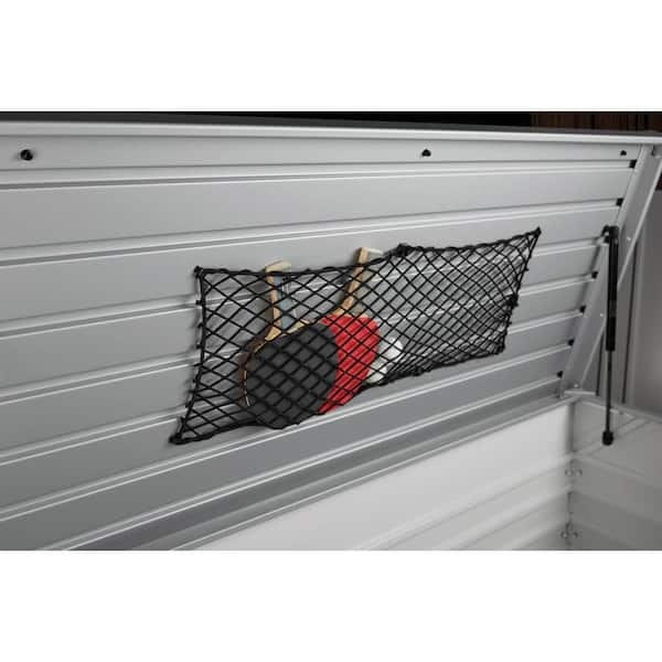 10.82 in. W 7.87 in. H Lid Storage Net for Leisure Time Deck Box and Highboard Black Accessory Kit Pack 1