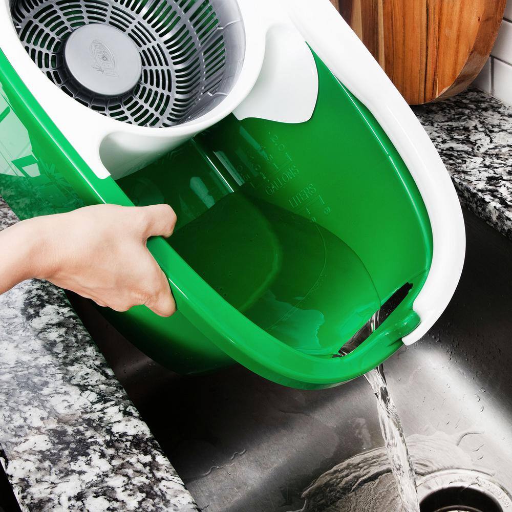Libman Green and White Polypropylene Tornado Spin Mop System