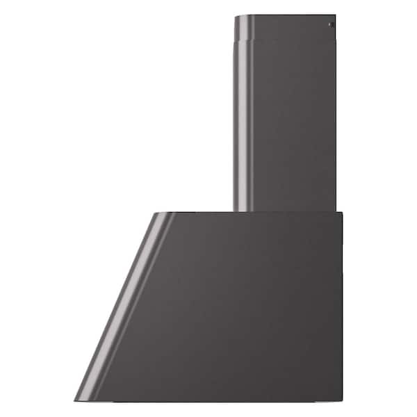 Nostalgie II 60 in. Vented Wall Mount Range Hood wwith 850 CFM AirFlow in Graphite Matte