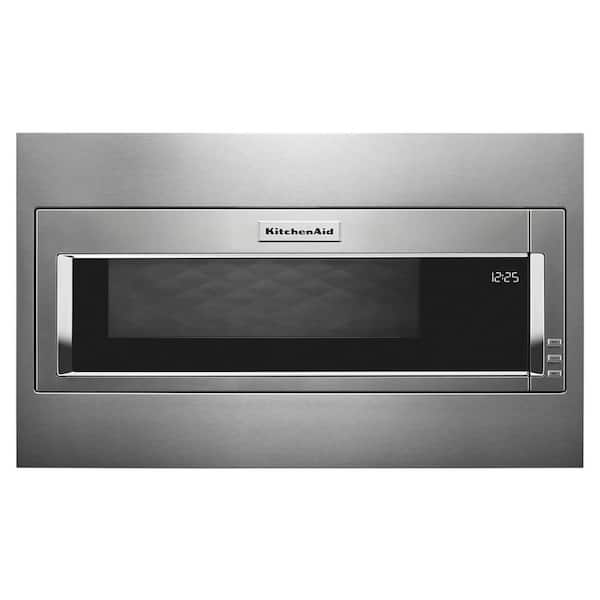 KitchenAid 1.1 cu. ft. Built-In with Sensor Cooking Microwave in Stainless Steel
