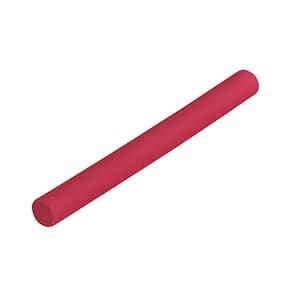 1/4 in. Heat Shrink Tubing, Red (5-Bag)