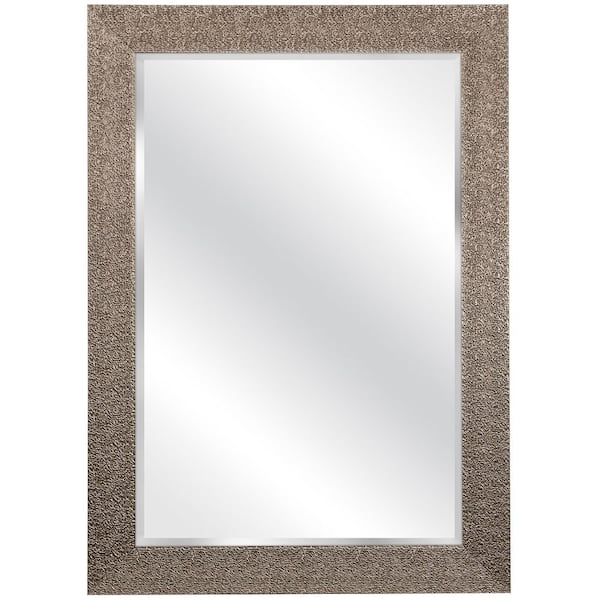 Home Decorators Collection Bronze 30 in. W x 42 in. H Rectangle Plastic Framed Mirror