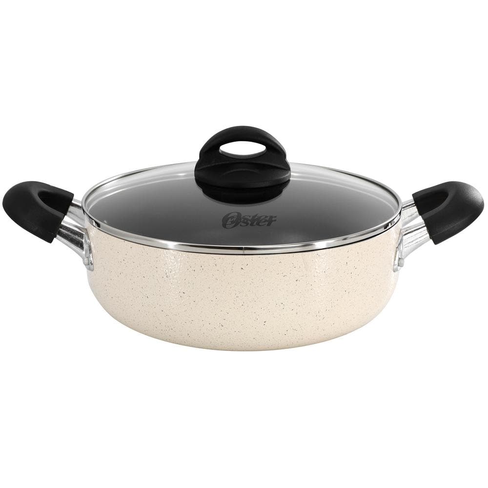 Oster Clairborne 3.6 qt. Nonstick Aluminum Caldero with Lid
