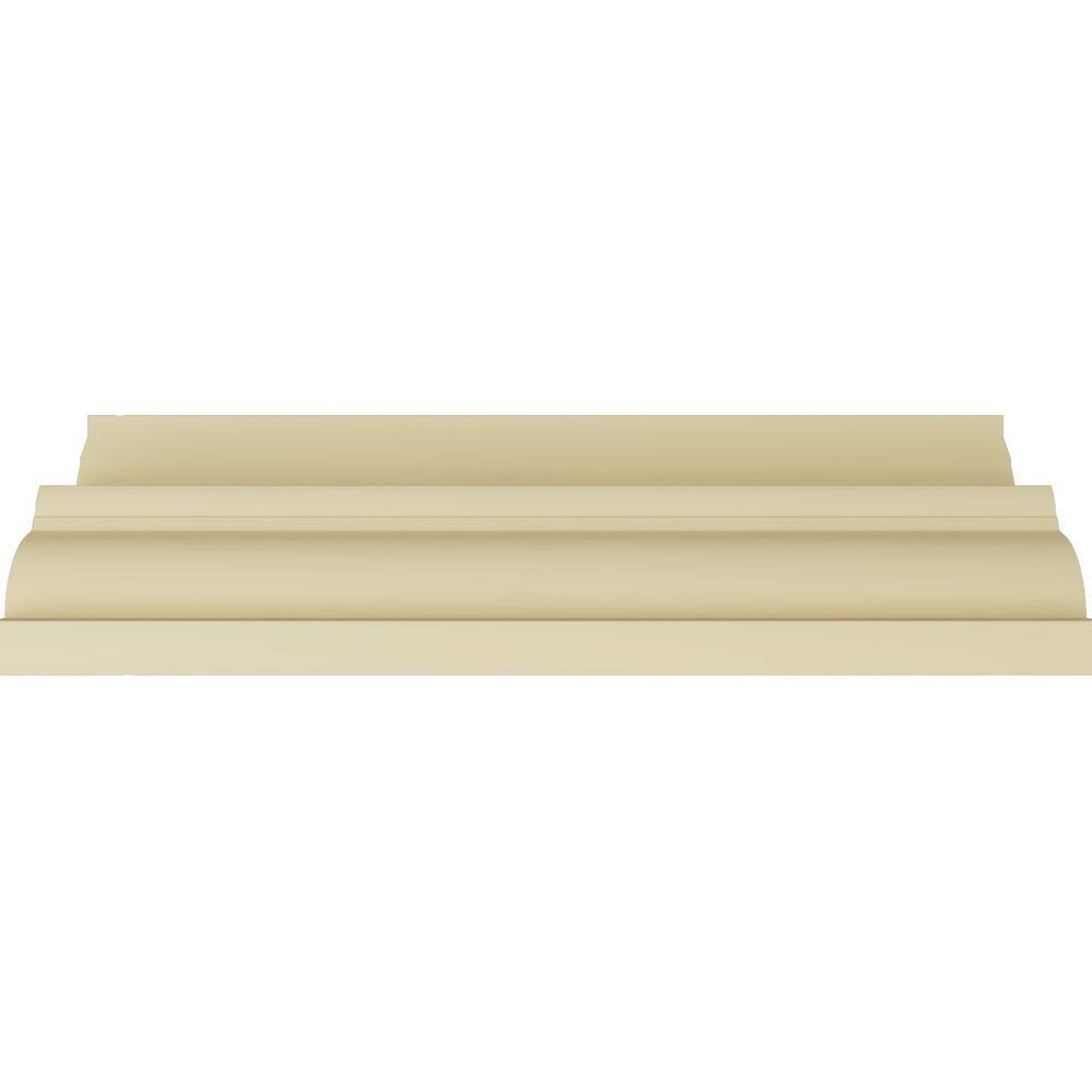 Primed White Polyurethane Dentil Crown Moulding 94 1/2"