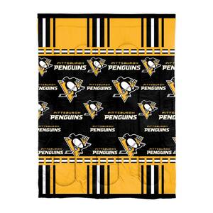 NHL Pittsburgh Penguins Bed In Bag Set Twin Full Queen