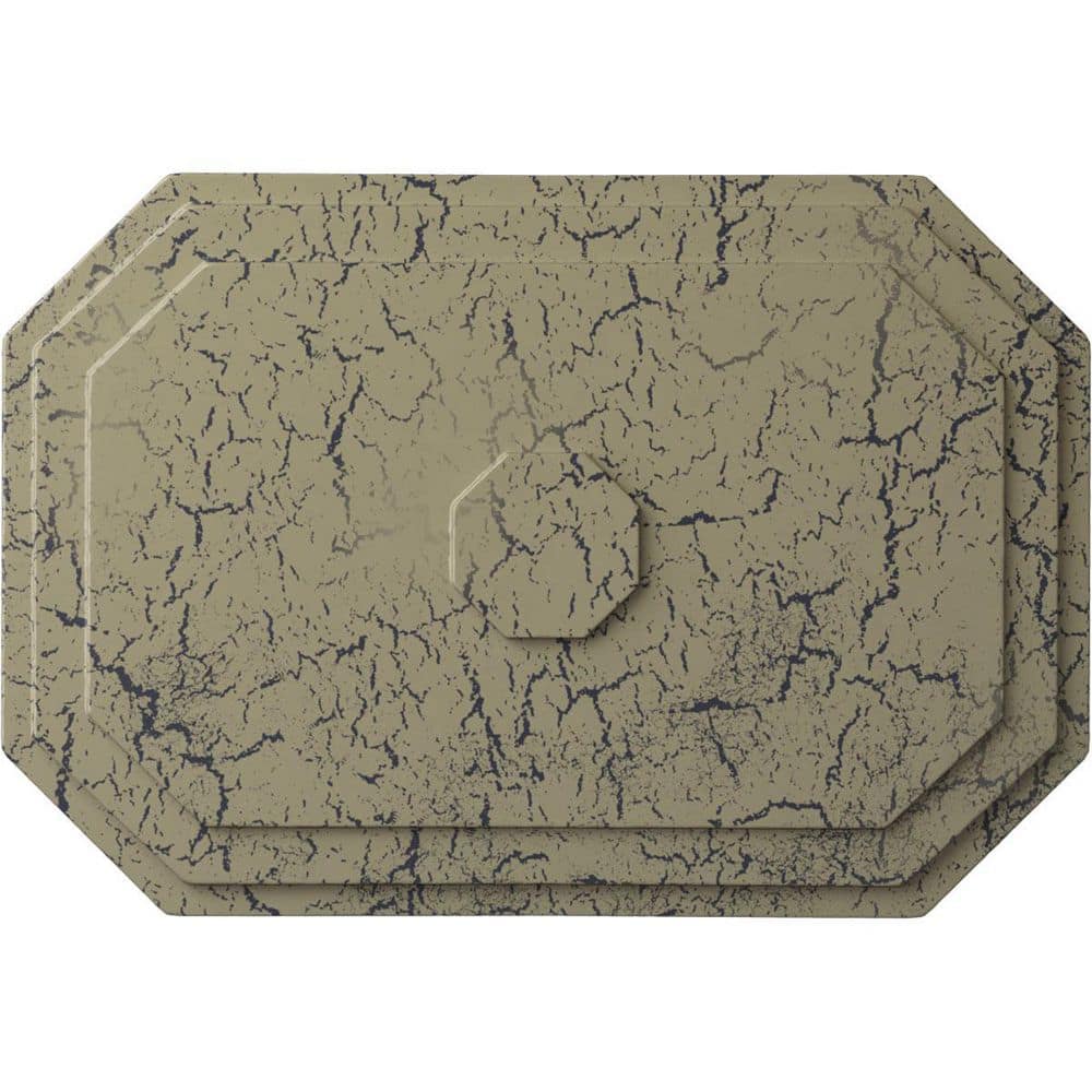 25-1/4 in. W x 17-1/4 in. H x 1-3/4 in. Felix Urethane Ceiling Medallion, Hand-Painted Castle Stone Crackle price history on PriceWatchPro