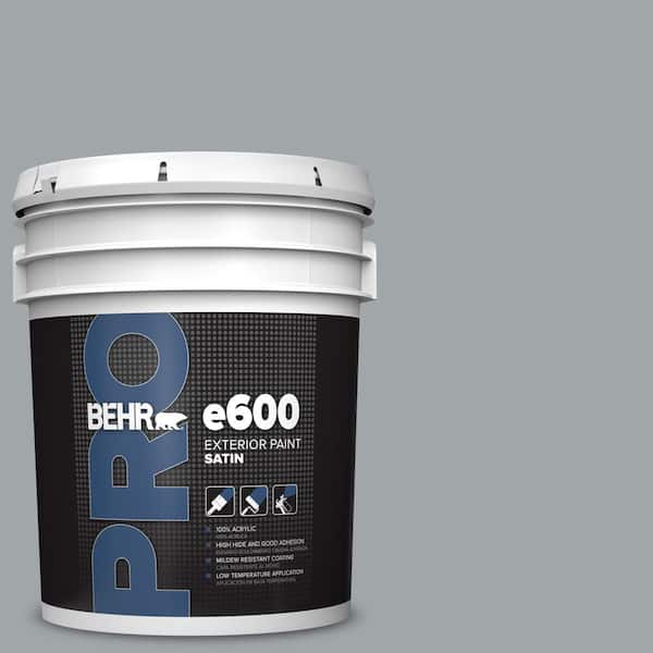 5 gal. #ECC-33-1 Iron Wood Satin Exterior Paint