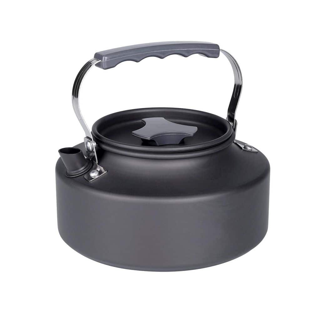 Wudkey 0.9 qt. Portable Camping Kettle, Hard-Anodized Aluminum