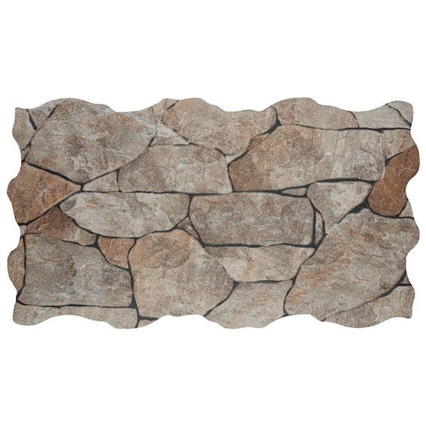Andorra Beige 10-3/8 in. x 18-3/4 in. Ceramic Wall Tile (10.88 sq. ft./Case)