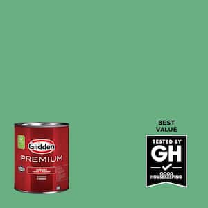 Glidden Premium 1 qt. PPG1226-5 Garden Mint Semi-Gloss Interior