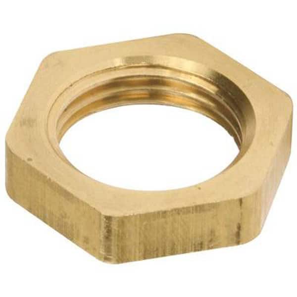 ProPlus 1/2 in. Dia IPS Faucet Locknut, Brass