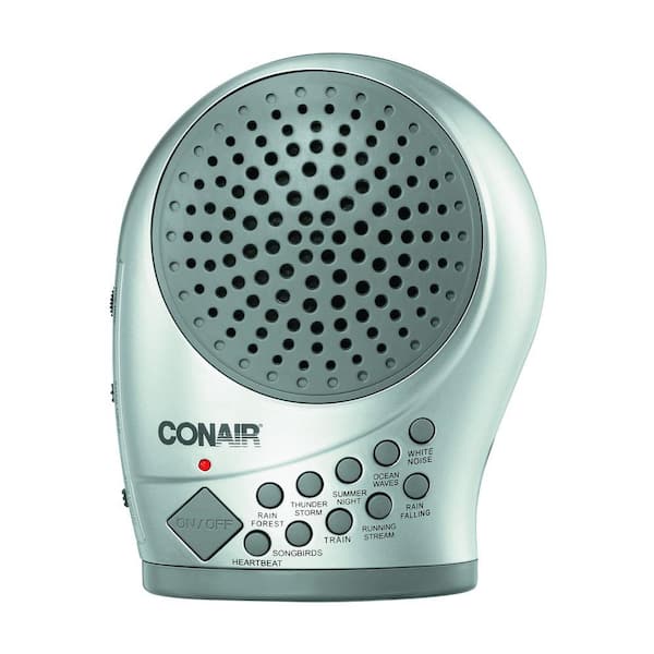 Conair Silver Sound Machine with Night Light
