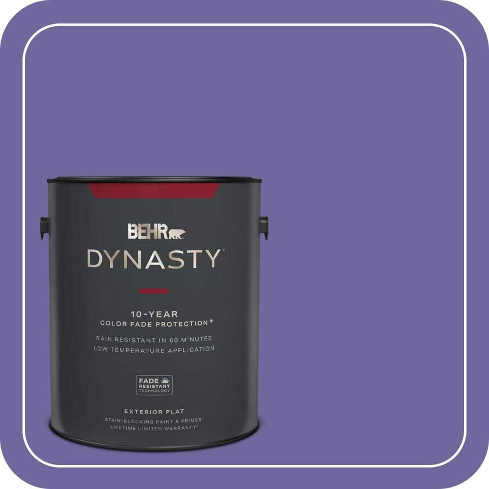 1 gal. #630B-7 Pandora Flat Exterior Stain-Blocking Paint & Primer price history on PriceWatchPro