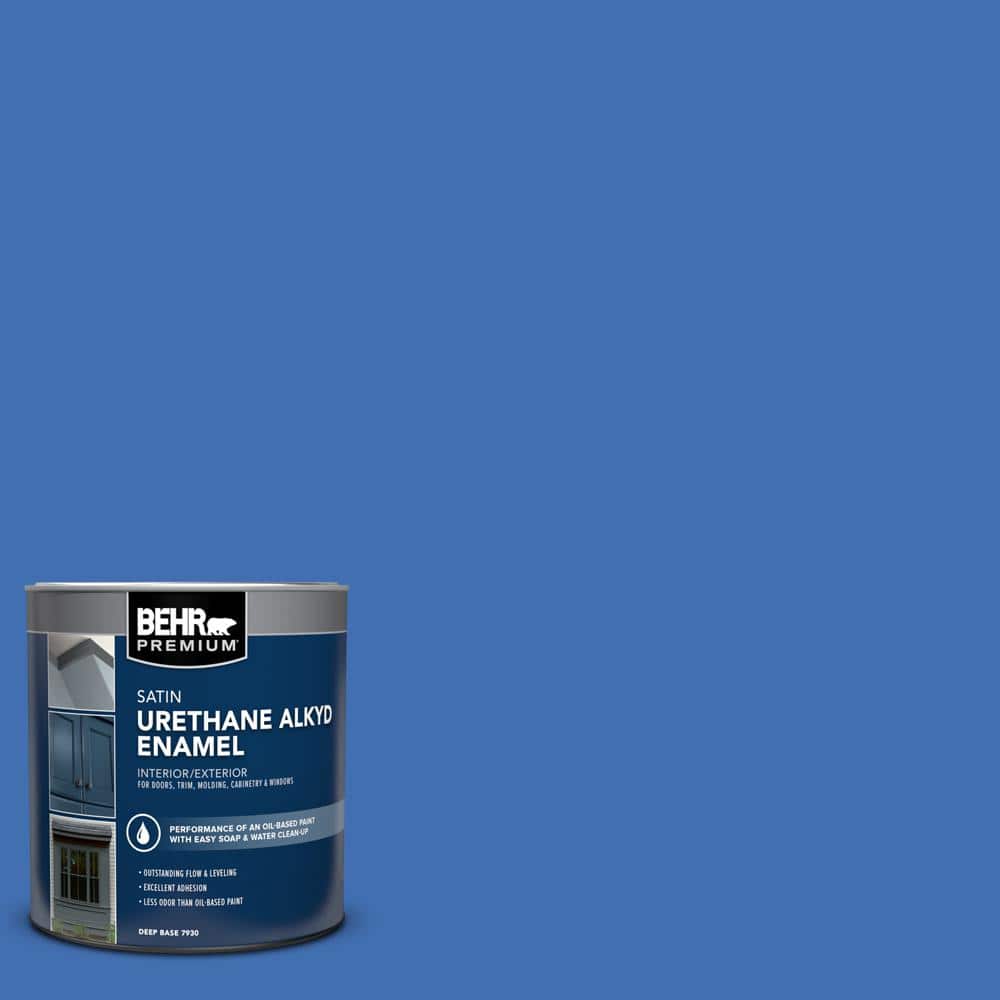 1 qt. #T18-17 Wide Sky Satin Enamel Urethane Alkyd Interior/Exterior Paint price history on PriceWatchPro
