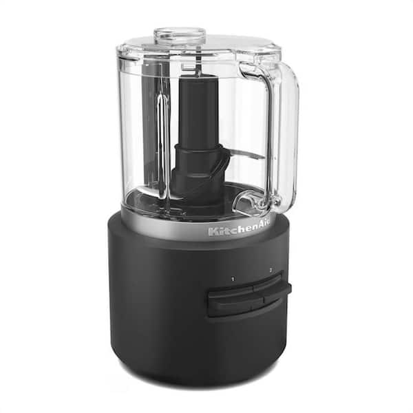 Go Cordless 5 Cup Food Chopper in Black Matte