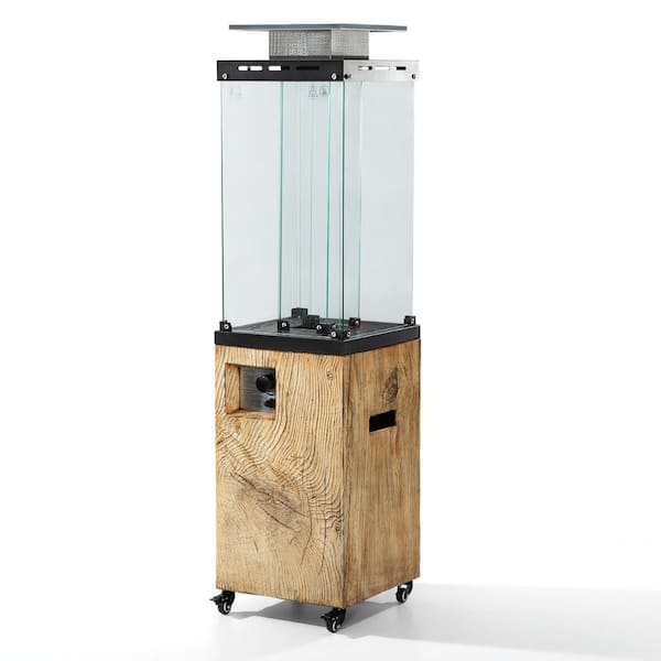 JOYSIDE 41,000 BTU Antique Brown Propane Gas Outdoor Patio