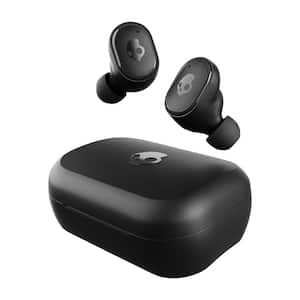 Grind In-Ear True Wireless Stereo Bluetooth Earbuds with Microphone in True Black