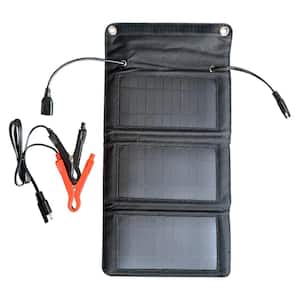 Schumacher Automotive 12-Volt 5-Watt Portable Solar Battery Charger and Maintainer
