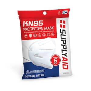 KN95 Protective Face Mask GB2626 Standard (Case of 1,000 Masks)