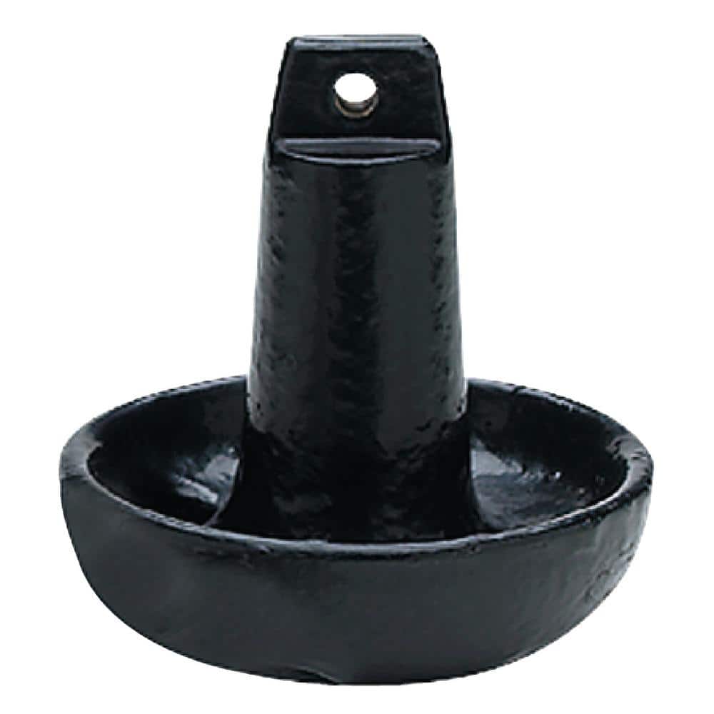 Seachoice 41723 8 LB Black PVC Coated Iron Slip-ring Fluke Anchor for sale online 