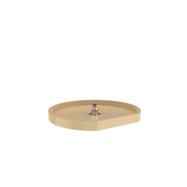 Polymer D-Shaped Lazy Susan for Corner Wall Cabinets