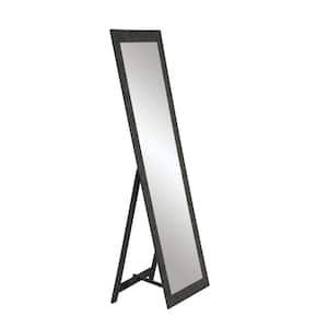 Industrial Black Freestanding Full Length Mirror 21.5 in. W x 71 in. H