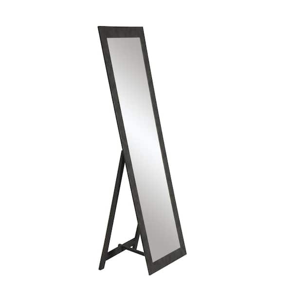 BrandtWorks Industrial Black Freestanding Full Length Mirror 21.5 in. W x 71 in. H