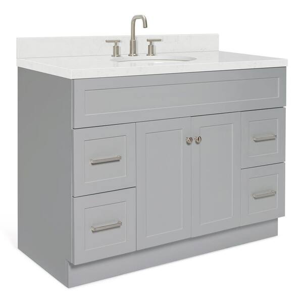 ARIEL Hamlet 48 in. W x 22 in. D x 36 in. H Single Sink