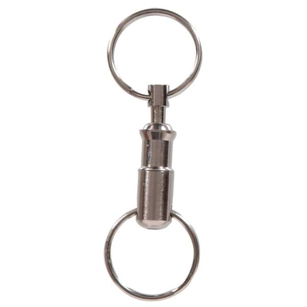 Freeman Pull Apart Coupler Keychain with 2-Split Rings (3-Pack