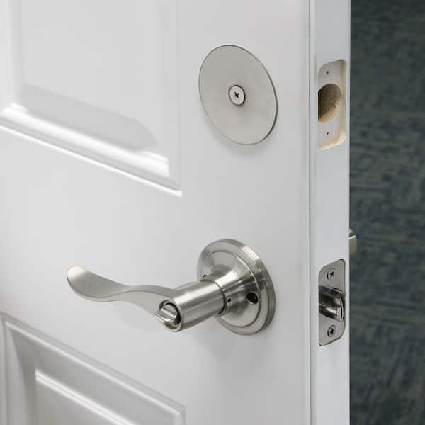 2-5/8 in., Brass Plated Hole Filler Plate Door Knob 2-5/8 in., Brass Plated Hole Filler Plate Door Knob