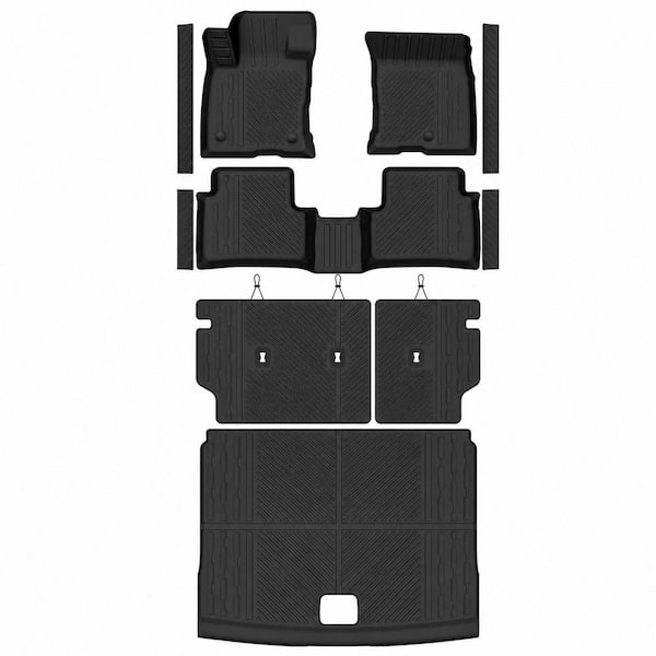 Heavy Duty All Weather TPE Car Floor Mat Cargo Mat Set for Ford Bronco Sport 2021-2026, Full Coverage