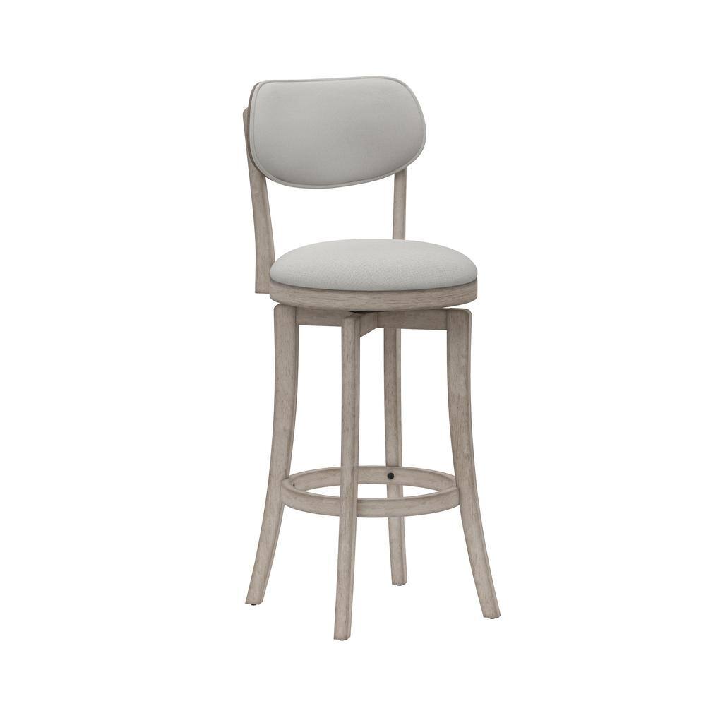 Hillsdale Furniture Sloan 31.5 in. Aged Gray Bar Stool 4037-832 - The ...