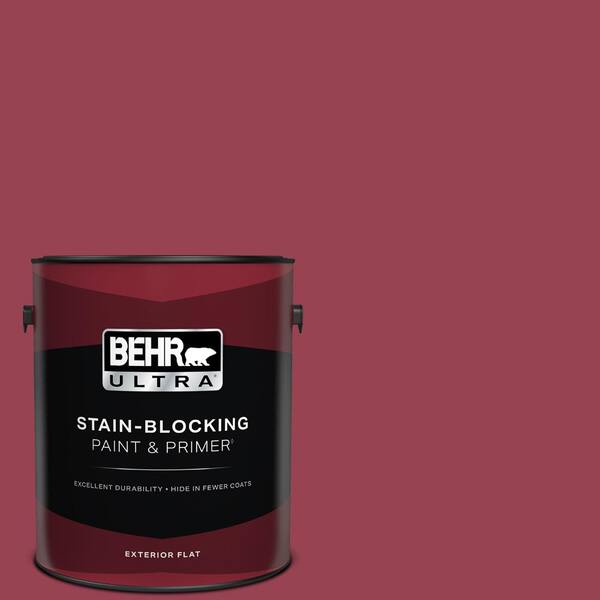 BEHR ULTRA 1 gal. Home Decorators Collection #HDC-CL-04 French Rose Flat Exterior Paint & Primer