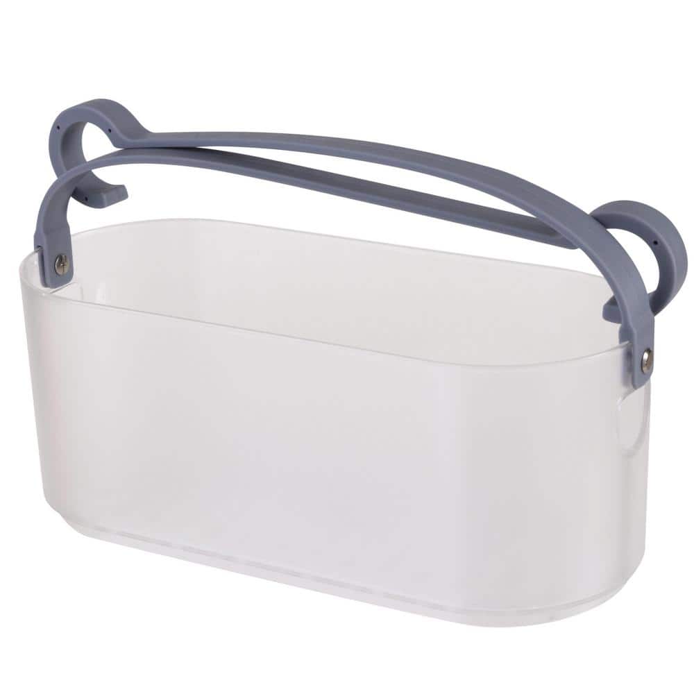 Bath Bliss 2Way Wrap Around Deluxe Shower Caddy in Clear 15226 The