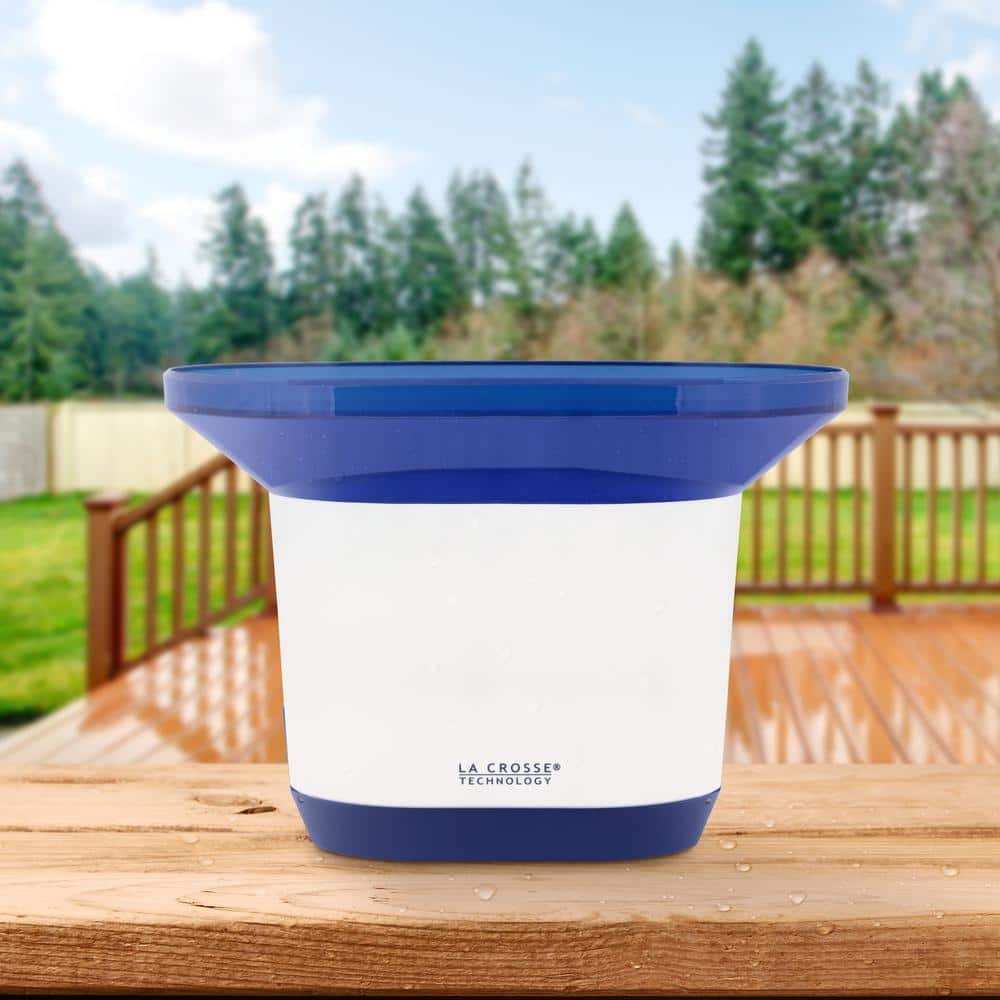 Wireless Digital Rain Station with Humidity and Temperature Sensor