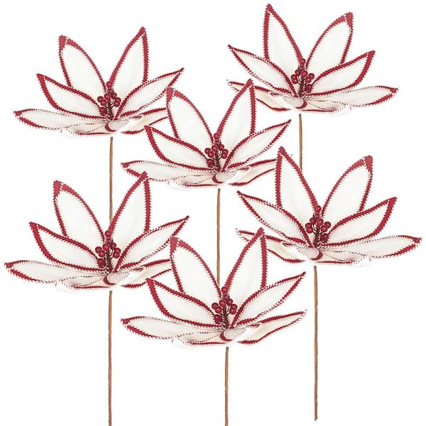A & B Home 13 in. Multi-Colored Artificial Assorted Flowers Floral Arrangements